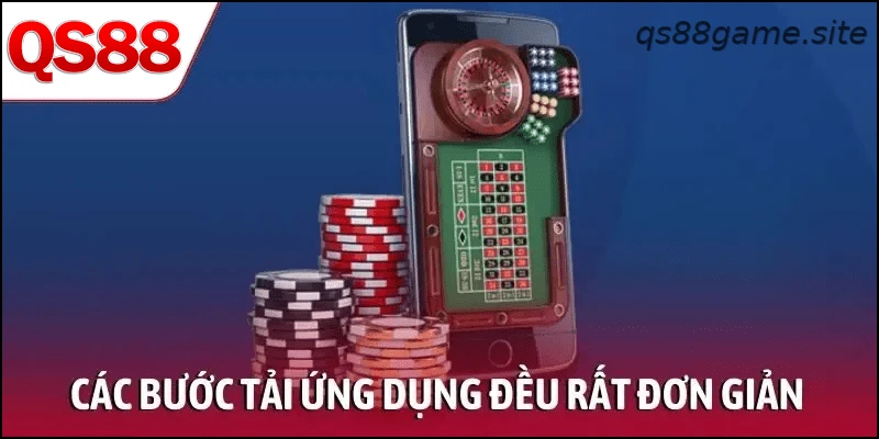 Các bước tải ứng dụng đều rất đơn giản