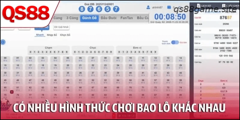 Có nhiều hình thức chơi bao lô khác nhau phổ biến