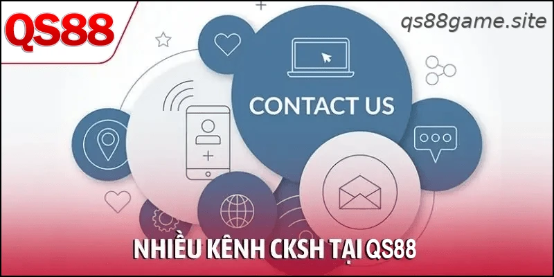 Các kênh liên hệ và chăm sóc khách hàng tại QS88